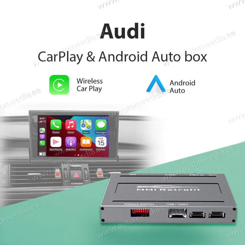 Apple Carplay for Audi A3, A4, A5, A6, A7/A8, Q2 and Q7 –