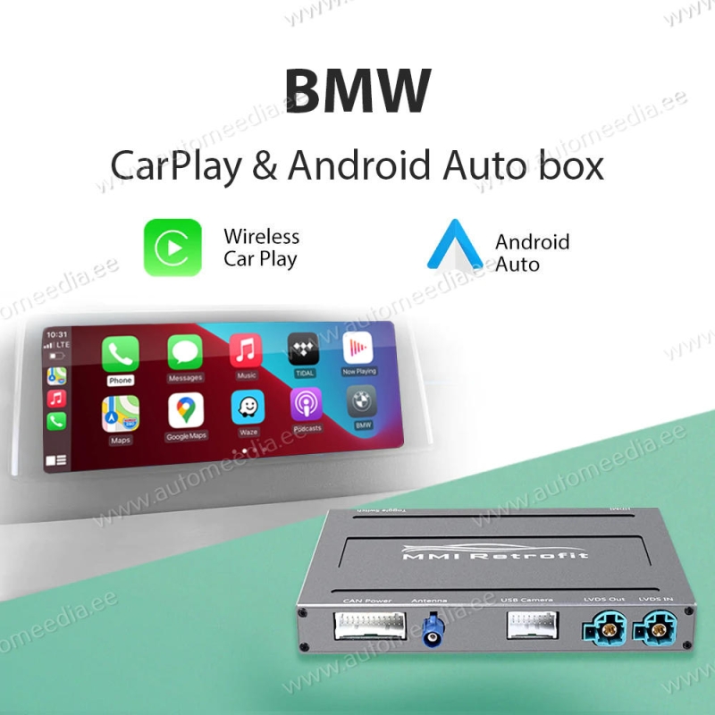 Wireless Apple CarPlay Module Box Android Auto for BMW NBT CIC EVO Sy –  carlinkitbox
