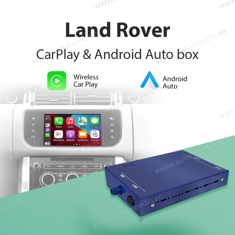 Drahtlose Apple Carplay Android Auto Box für Land Rover Range Rover Ev
