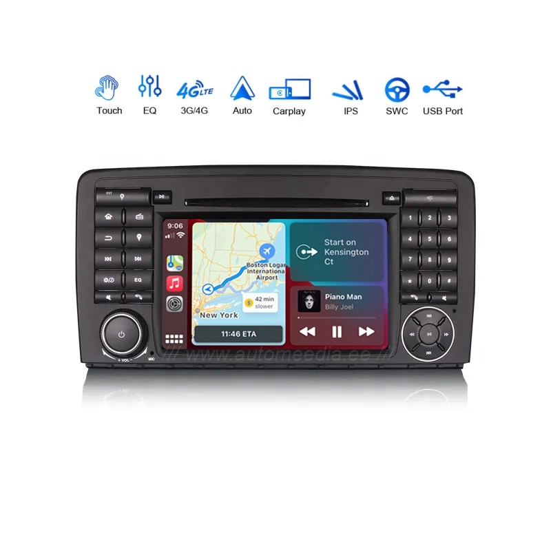Autoradio Bluetooth CarPlay wifi Waze Mercedes - Équipement auto