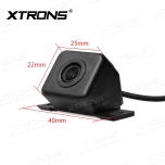 AHD Universal car front view camera reversing camera with 170 degree angle, waterproof IP68 | Xtrons CAM003F