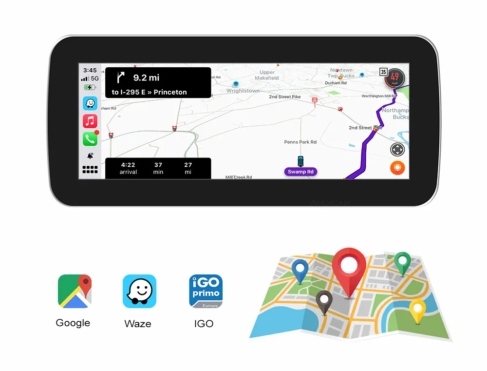 Automedia EW-BZQH8C-NTG4X Automedia EW-BZQH8C-NTG4X GPS offline ja online navigaator