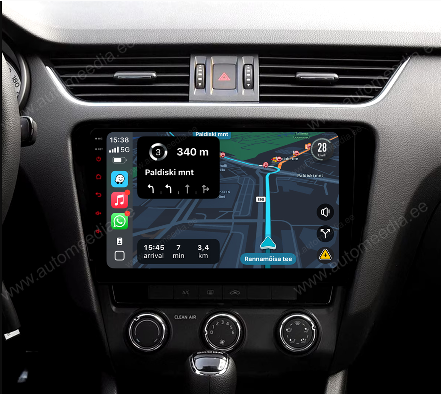 Automedia 9200 Mudelikohane android multimeediakeskus gps naviraadio