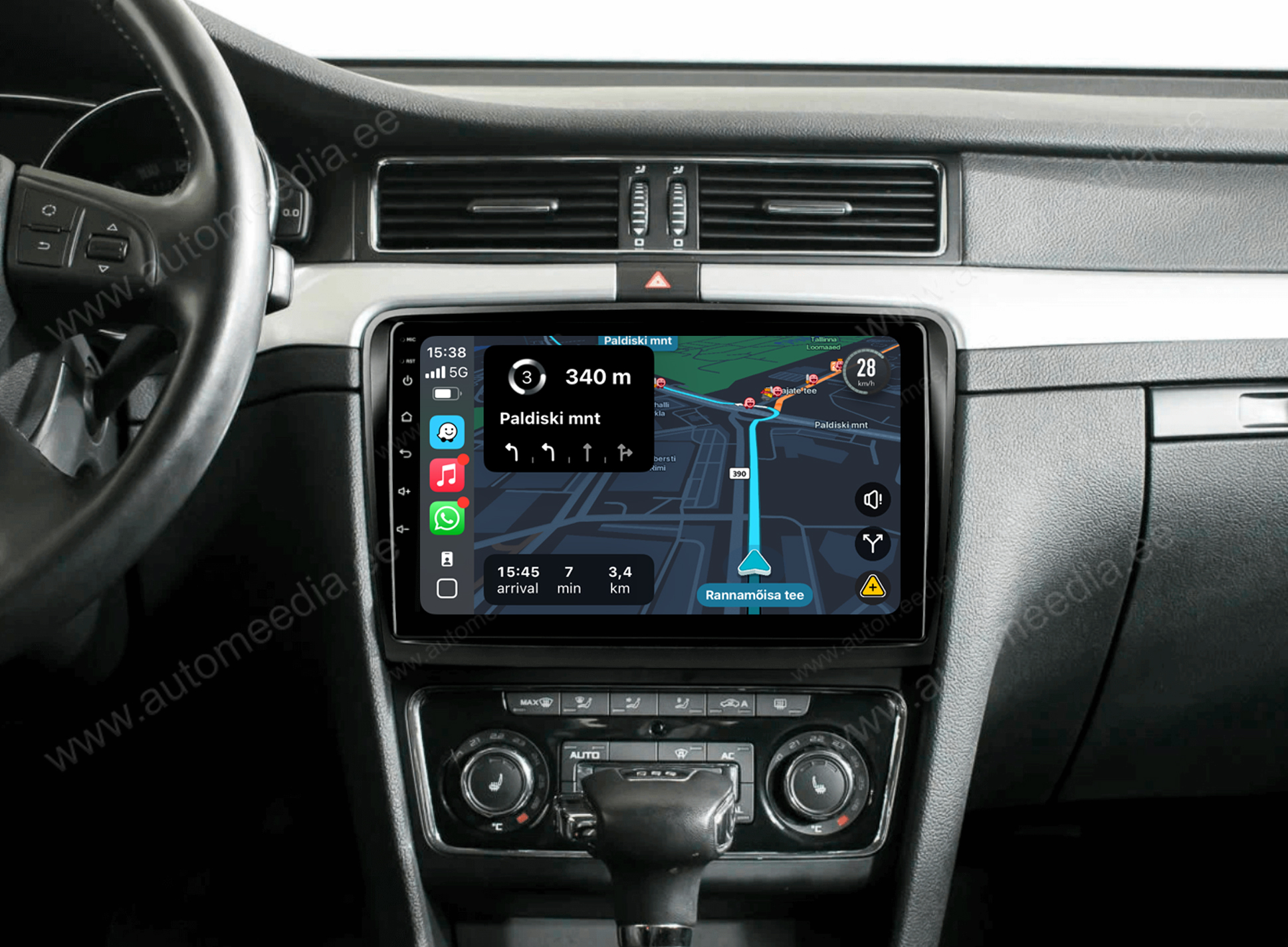 Automedia 9203 Mudelikohane android multimeediakeskus gps naviraadio