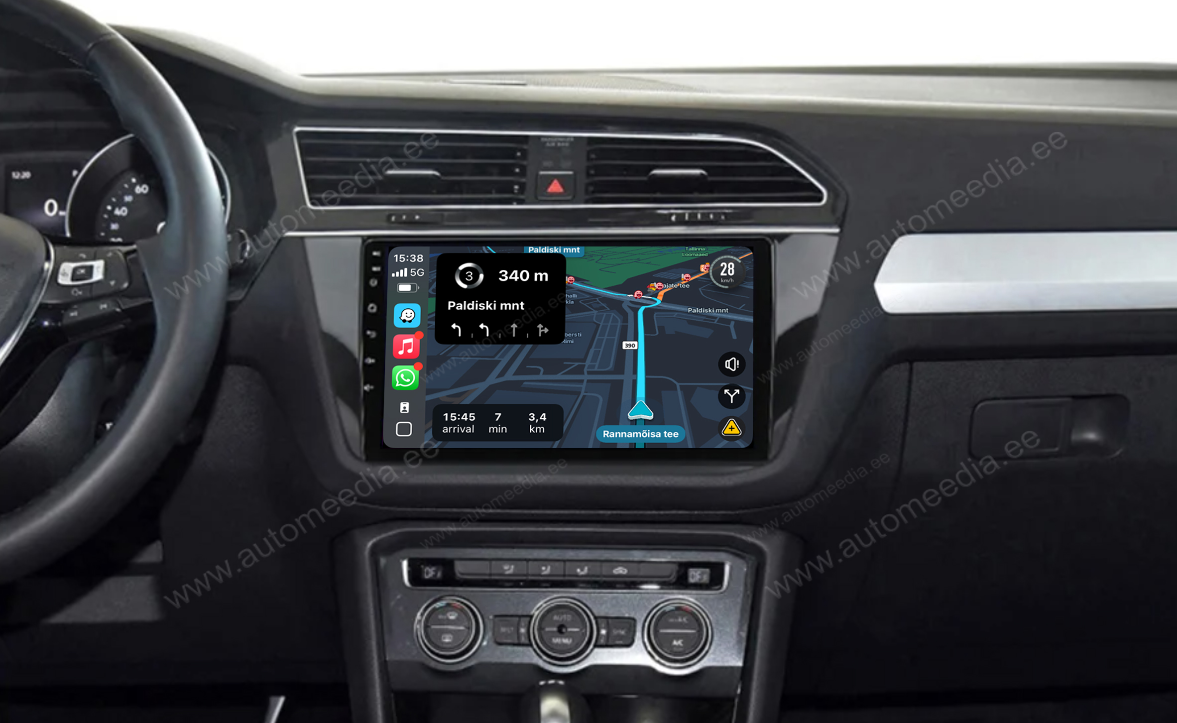 Automedia 9232 Mudelikohane android multimeediakeskus gps naviraadio