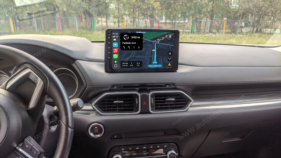 Automedia 9608  Auto multivides GPS atskaņotājs ar pielāgotu dizainu