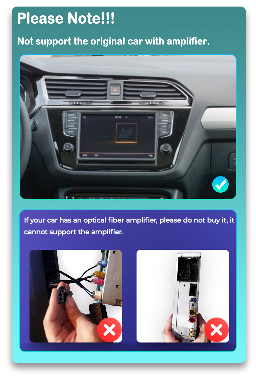 VW Tiguan (2016-2020)  Automedia 9232 raadio sobivus autole