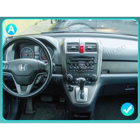 Honda CRV (2006-2011)  Automedia 9318 raadio sobivus autole