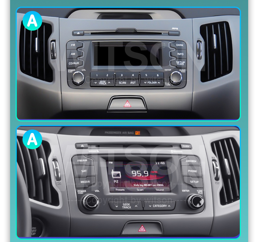 Automedia 9529 Automedia 9529  pielāgota multivides radio piemērotība automašīnai