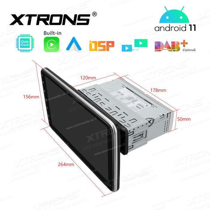 radio-android-1-din-multi-tactil-ref-tr3142 TDT NO USB_4G NO CarPlay &  Android Auto No