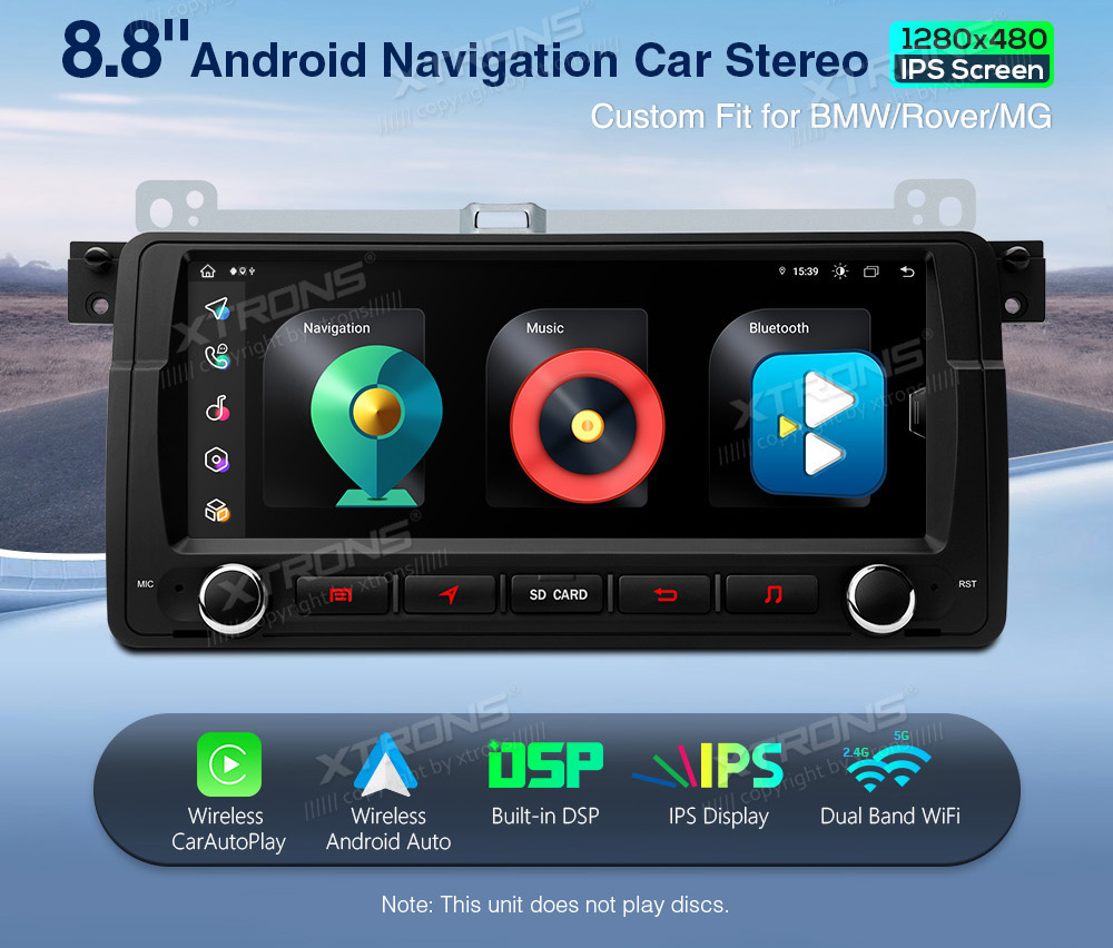 XTRONS IE8246BLH Mudelikohane android multimeediakeskus gps naviraadio