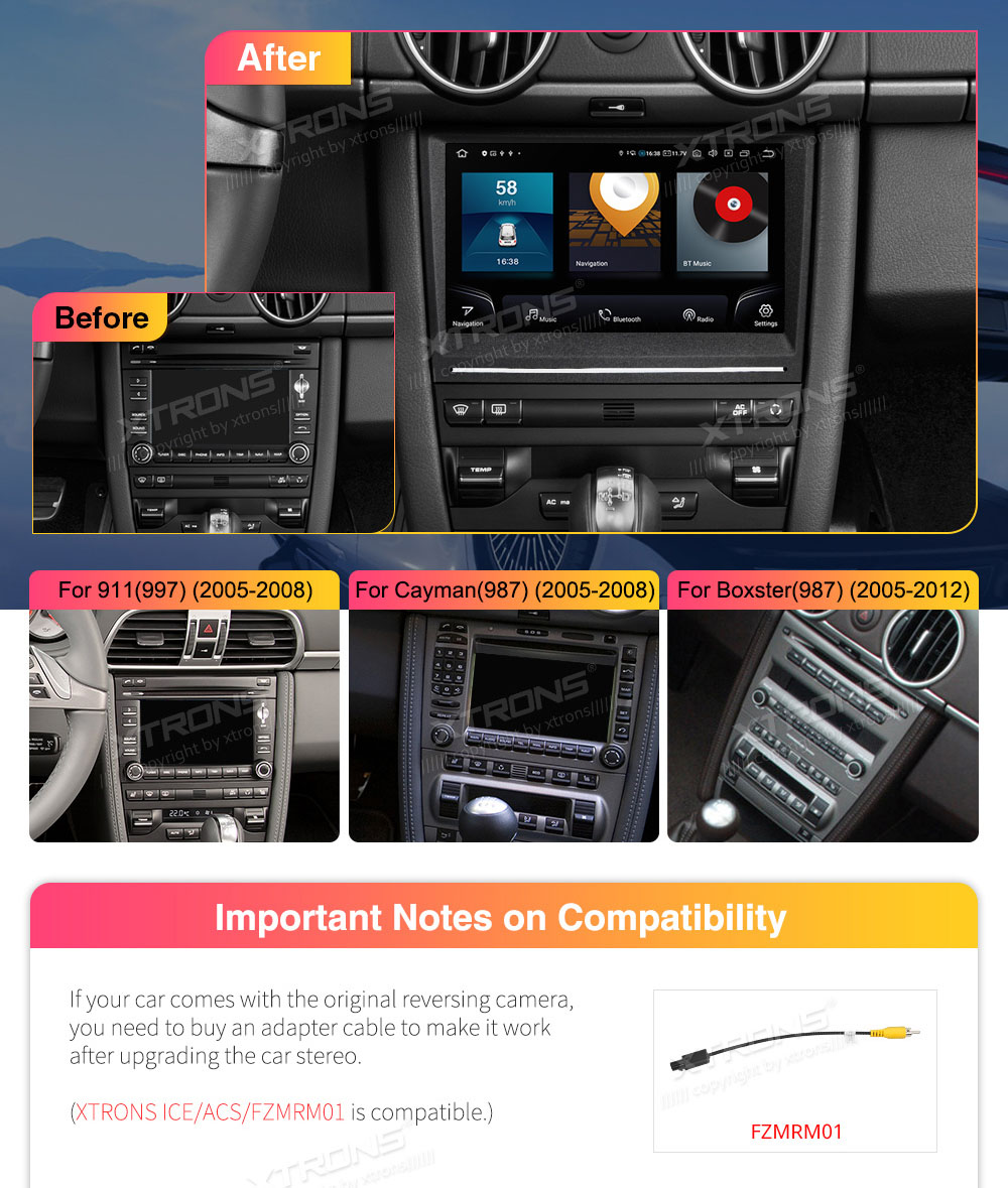 XTRONS IQ82CMPP XTRONS IQ82CMPP mallikohtaisen multimediaradion soveltuvuus autoon