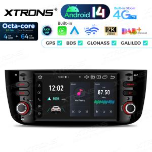 Fiat Punto (2012-2016) Android 14  | GPS car radio and multimedia system