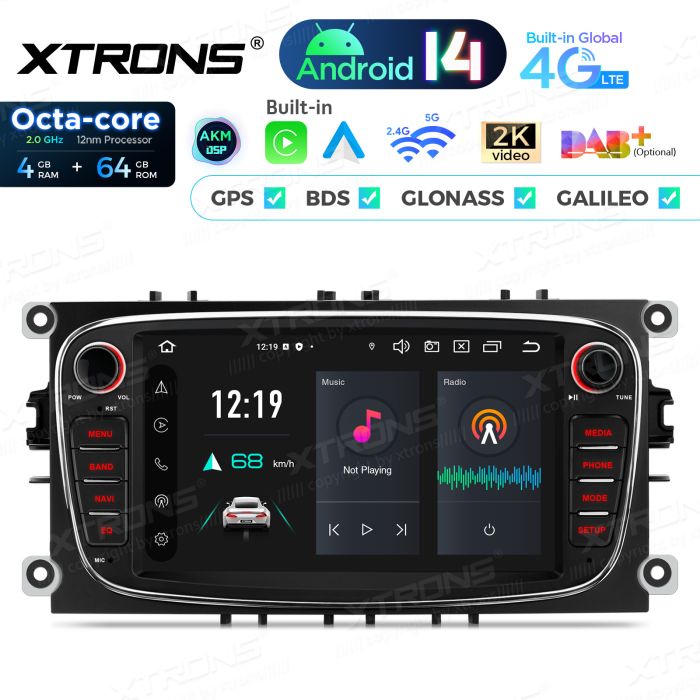 FORD MONDEO (2007-2013)/FOCUS(2008-2011)/S-MAX(2008-2011)/GALAXY(2011-2012) Android 14  | GPS car radio and multimedia system