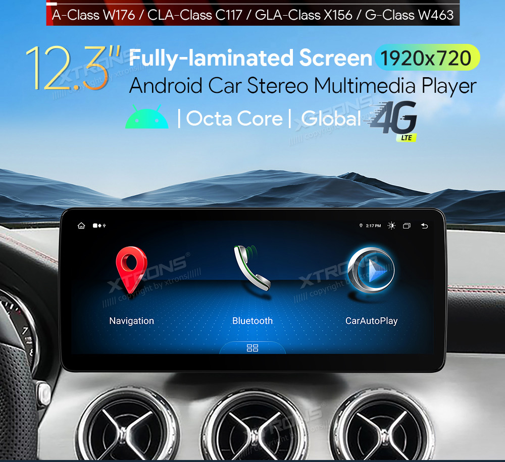 XTRONS QLM2245 Mudelikohane android multimeediakeskus gps naviraadio